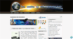 Desktop Screenshot of lavidayeluniverso.com.ar